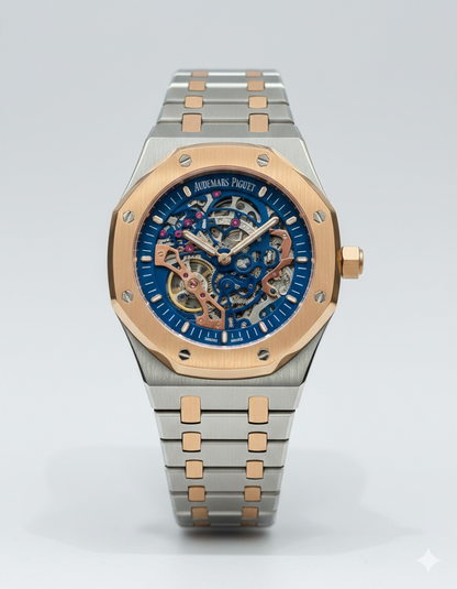 Audemars Piguet – Royal Oak Open Worked | Two-Tone RG | Self-Winding