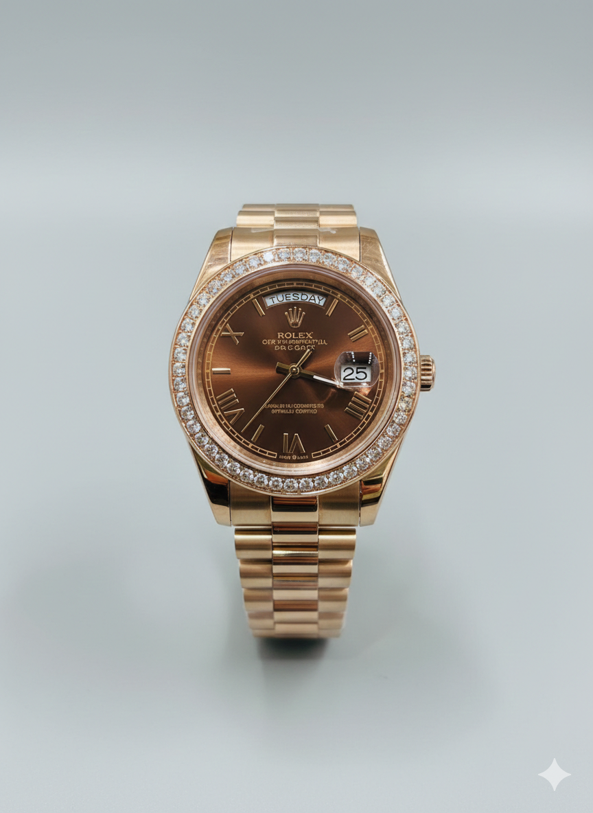 Rolex Oyster Perpetual daydate | Ice-stone | Self- Winding | Arabic