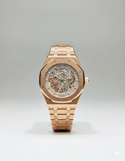 Audemars Piguet – Royal Oak Open Worked | Single-Tone | Self-Winding