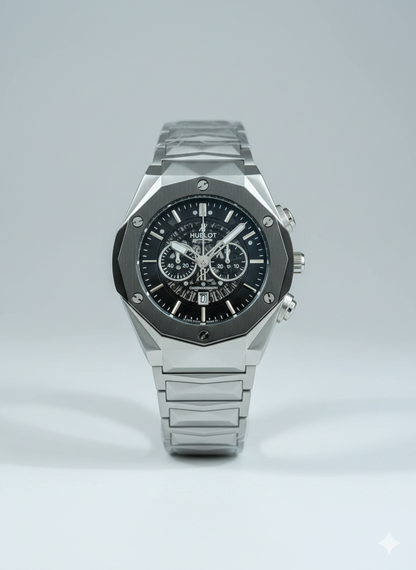 Hublot Diamod Cut Skeleton Texture