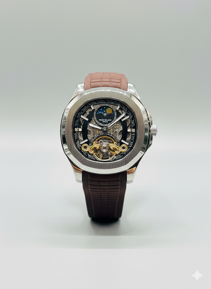 Patek Philippe Aquanaut Skeleton Silver Case | Self Winding