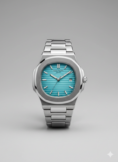 Patek Phillipe Geneve Nautilus  Silver Case | Quartz