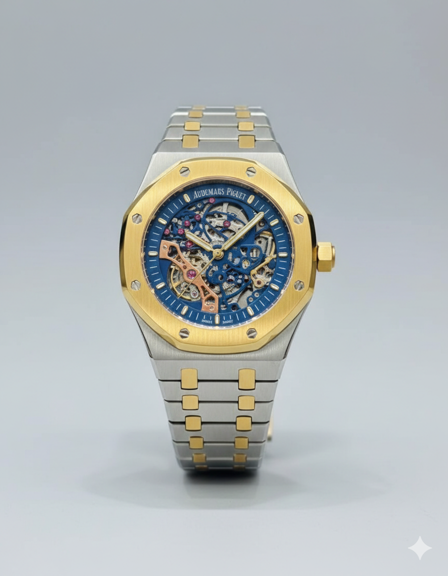 Audemars Piguet – Royal Oak Open Worked | Two-Tone Gold | Self-Winding