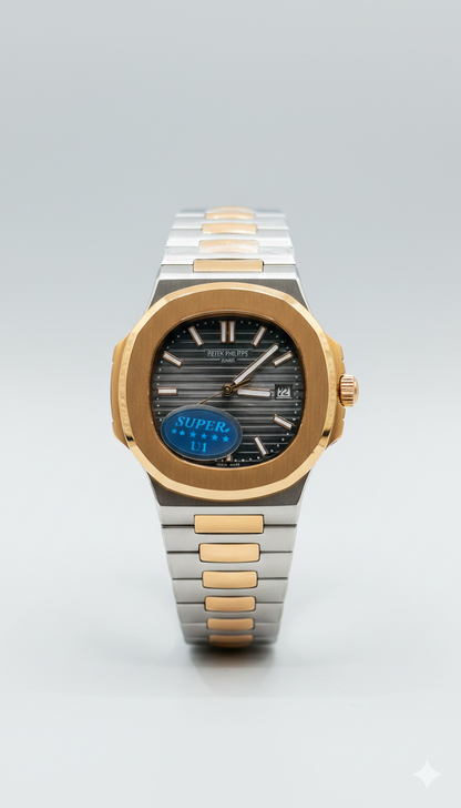 Patek Philippe Nautilus Two-Tone Rose Gold Case | Self Winding