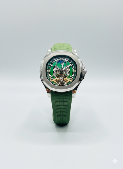 Patek Philippe Aquanaut Skeleton Silver Case | Self Winding