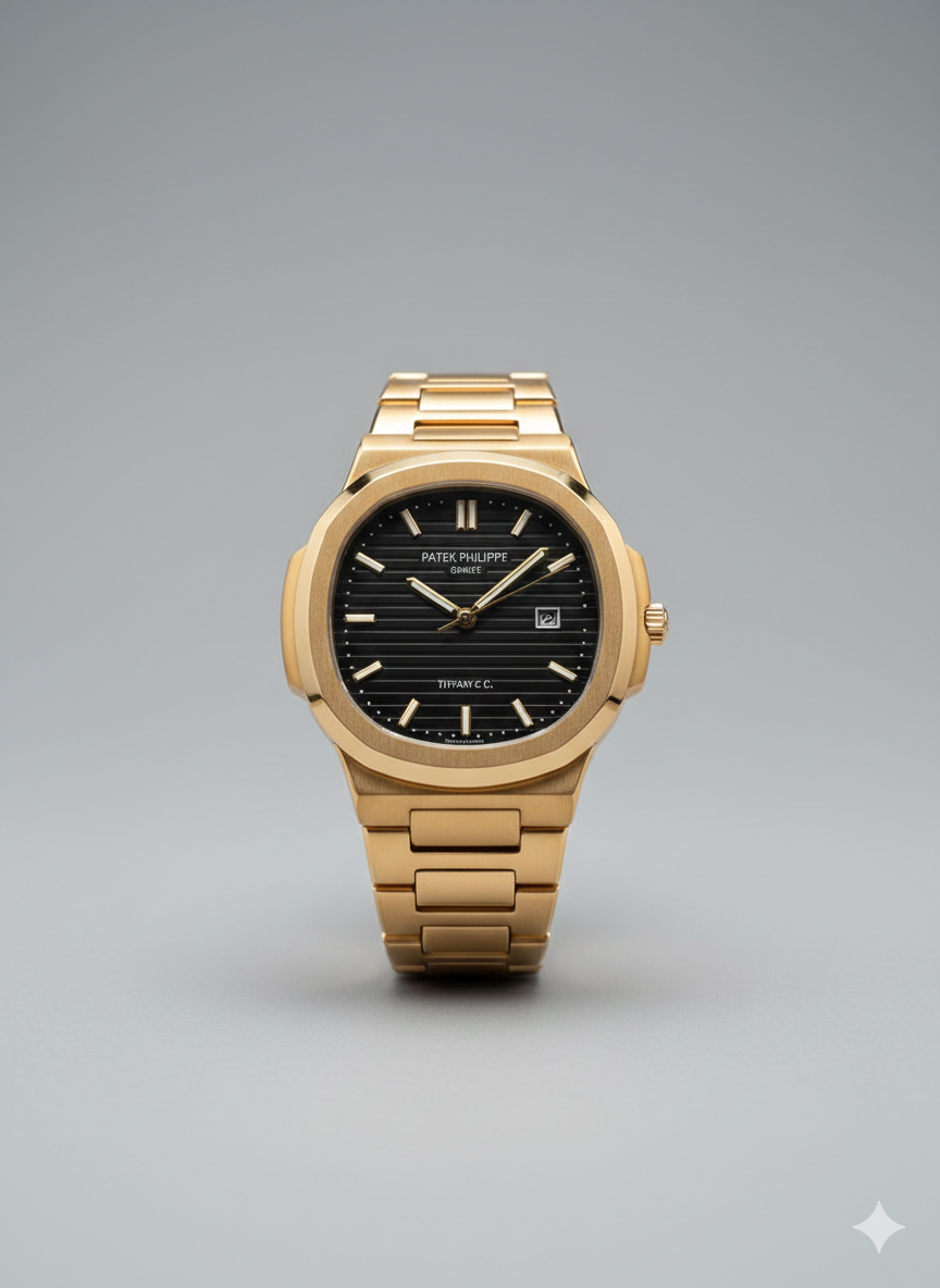 Patek Phillipe Geneve Nautilus  Rose Gold | Quartz
