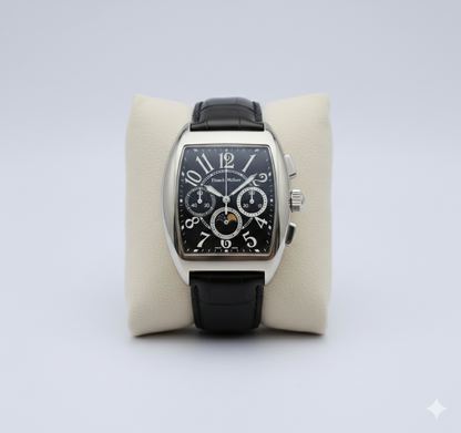 Franck Muller – Cintrée Curvex  Moonphase – Black Dial